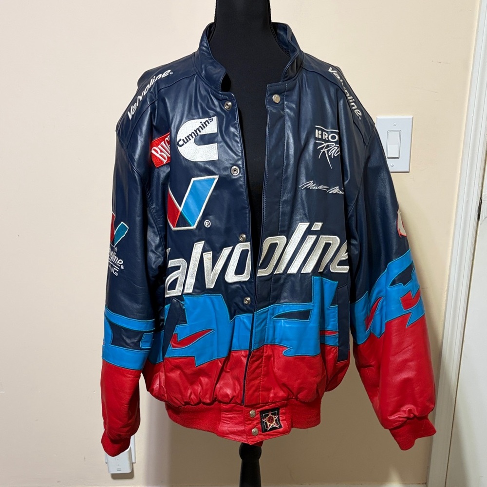 Valvoline Racing Jacket in Blue and Red